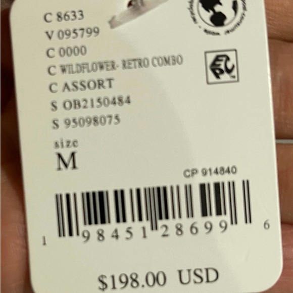 Free People Movement: Wild Flower Colorful Patterned Hoody Fleece (BNWT) - Picture 7 of 8